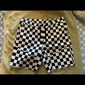 Checkered Men’s Shorts L